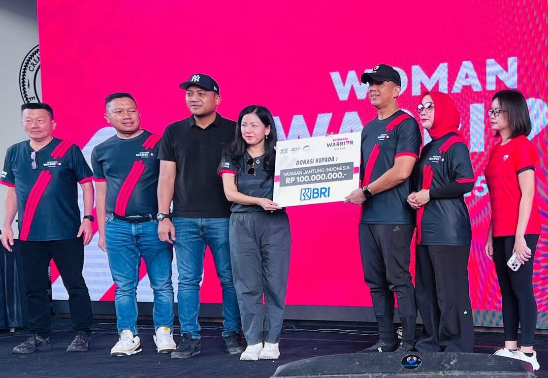 BRI Branch Office Veteran Region 6/Jakarta 1 Dukung Women Warrior Run 2025