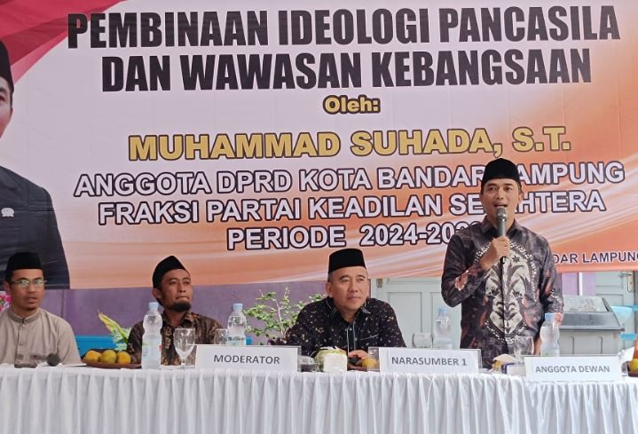 Anggota DPRD Bandarlampung Muhamad Suhada Sebut Pendidikan Karakter Seorang Ayah Sangat Krusial