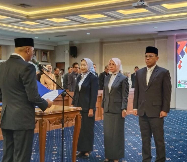 Gubernur Lampung Rolling 3 Pejabat Tinggi Pratama Lingkungan Pemprov Lampung