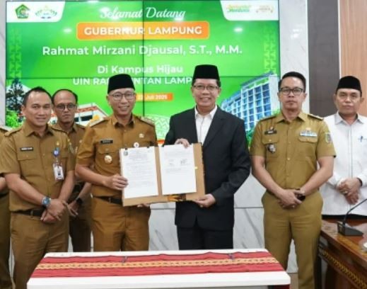 Gubernur Lampung Hibahkan Lahan 50 Hektar ke UIN Raden Intan Lampung 
