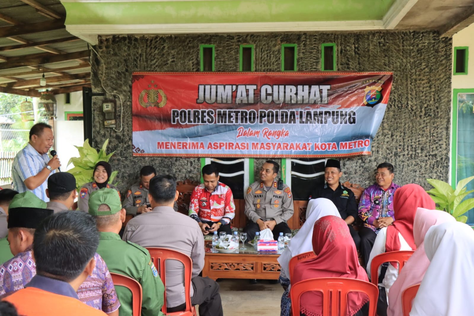 Kapolres Metro Dengar Langsung Aspirasi Masyarakat