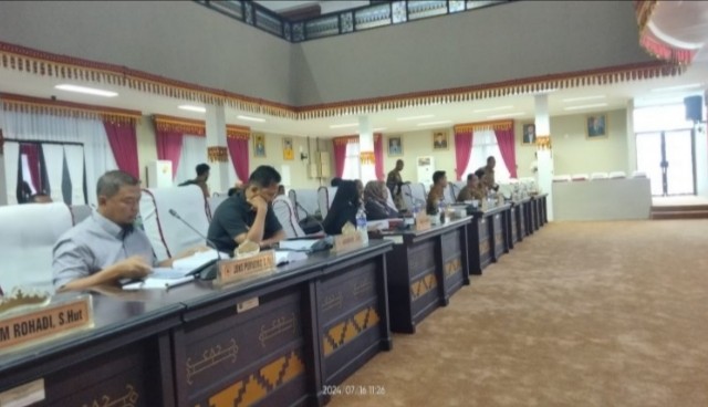 Anggota Pansus DPRD Lamsel Pertanyakan Kelanjutan Wacana Pembuatan Grand Design Pembangunan Kota Kal