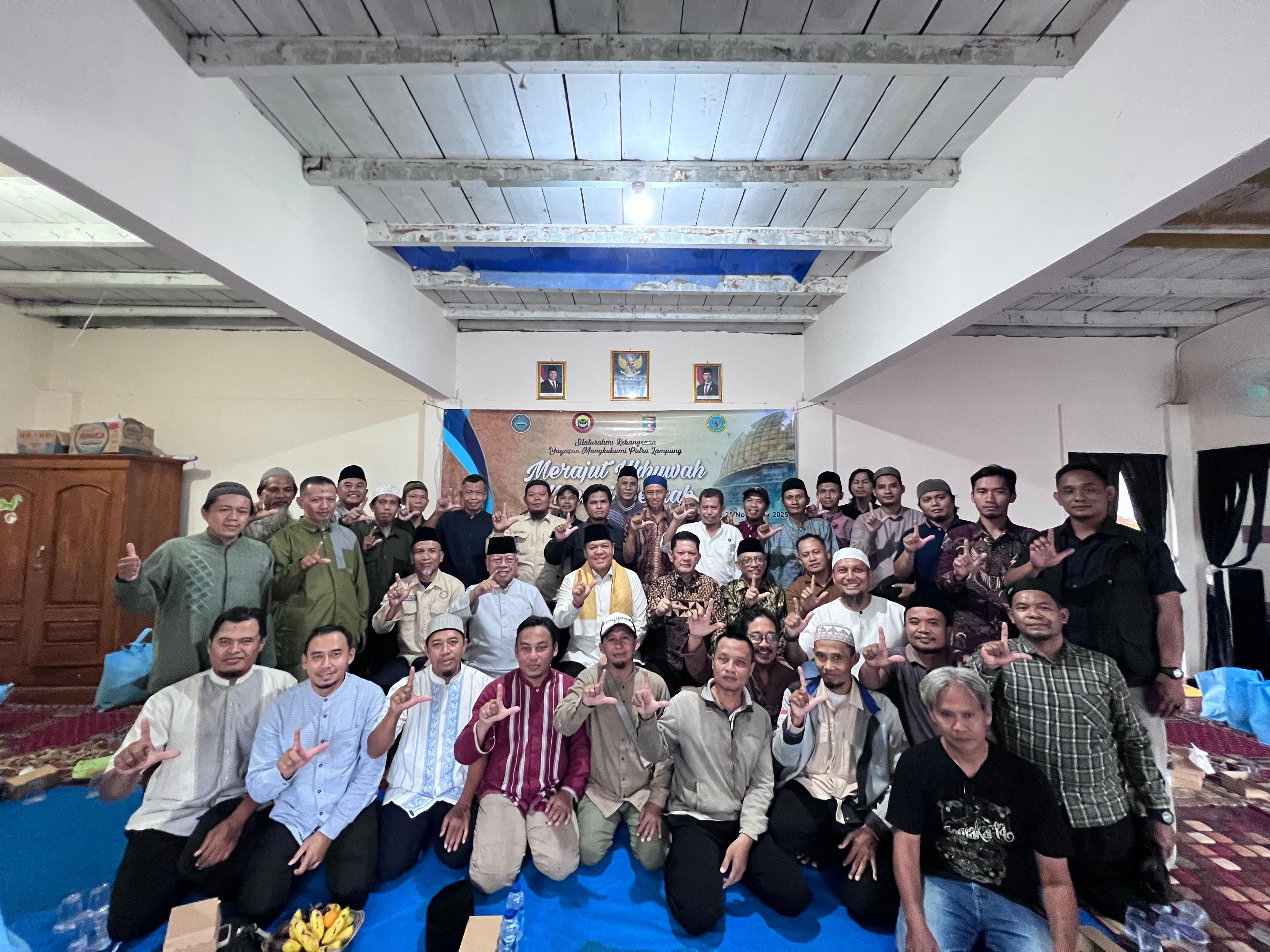 Yayasan Mangkubumi Putra Lampung Gelar Silaturahmi Kebangsaan Bertema “Merajut Ukhuwah Menuai Berkah