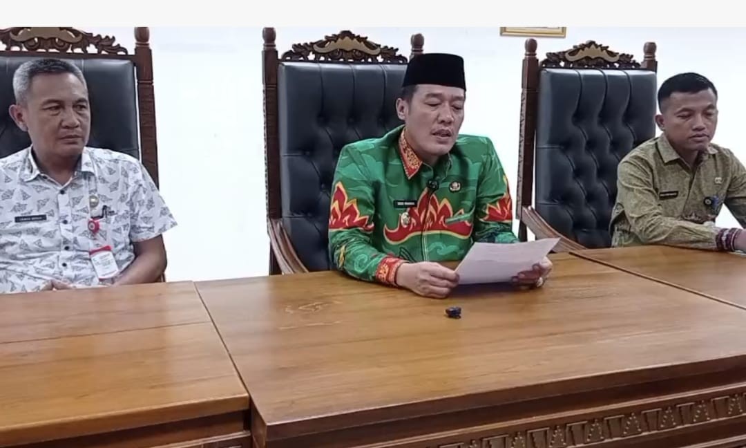 Hasil Seleksi JPTP Resmi Diumumkan,Bupati Dedi Irawan Pastikan Tak Ada Jual Beli Jabatan