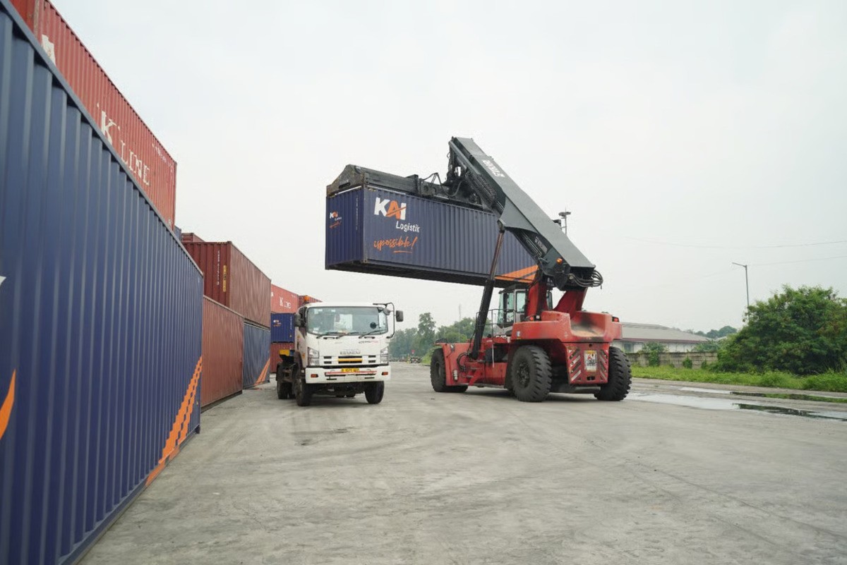 KAI Logistik Tingkatkan Kapasitas Container Yard Klari sebagai Langkah Strategis Dukung Green Freigh