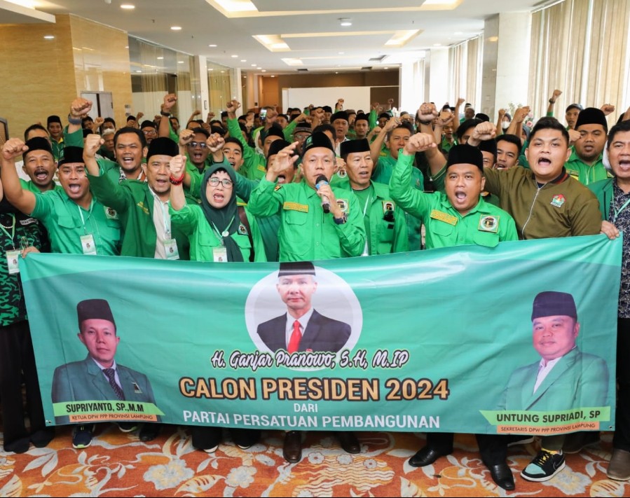 DPW PPP Lampung Dukung Ganjar Pranowo Presiden 2024