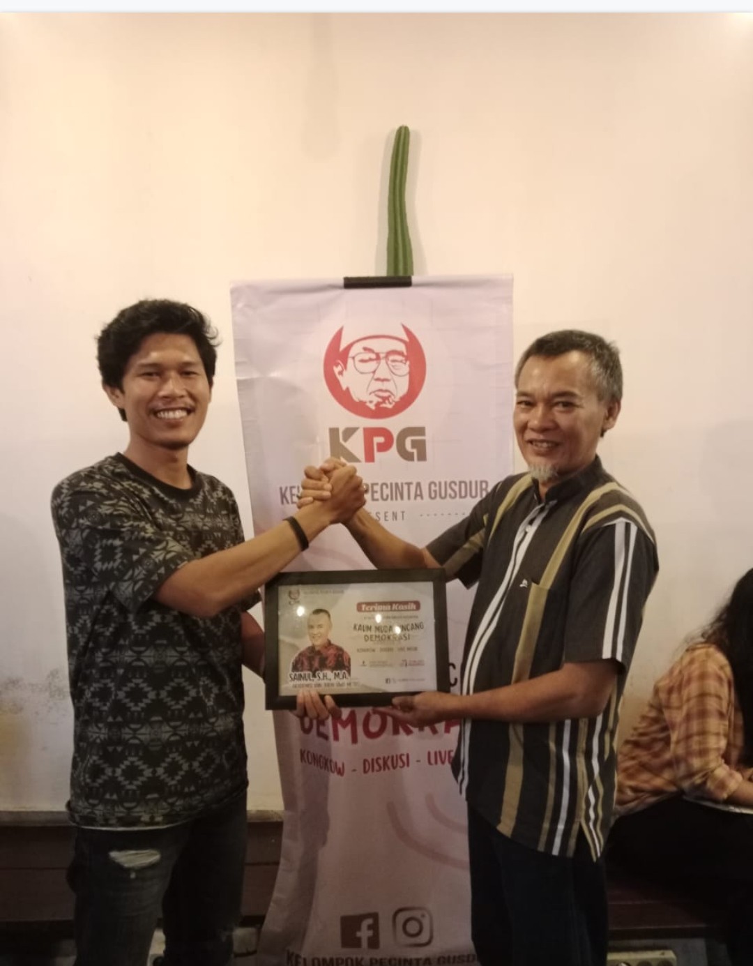 KPG Lampung sukses gelar \"Kaum Muda Bincang Demokrasi\" chapter II di Kota Metro