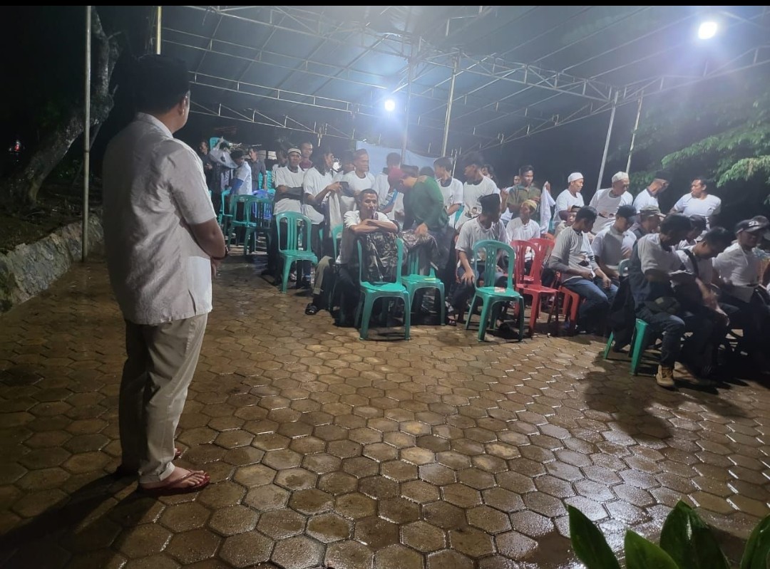 Forum Silaturahmi Relawan Ganjar Mahfud Lampung Gelar Doa Bersama Warga Desa Madukoro Lamut