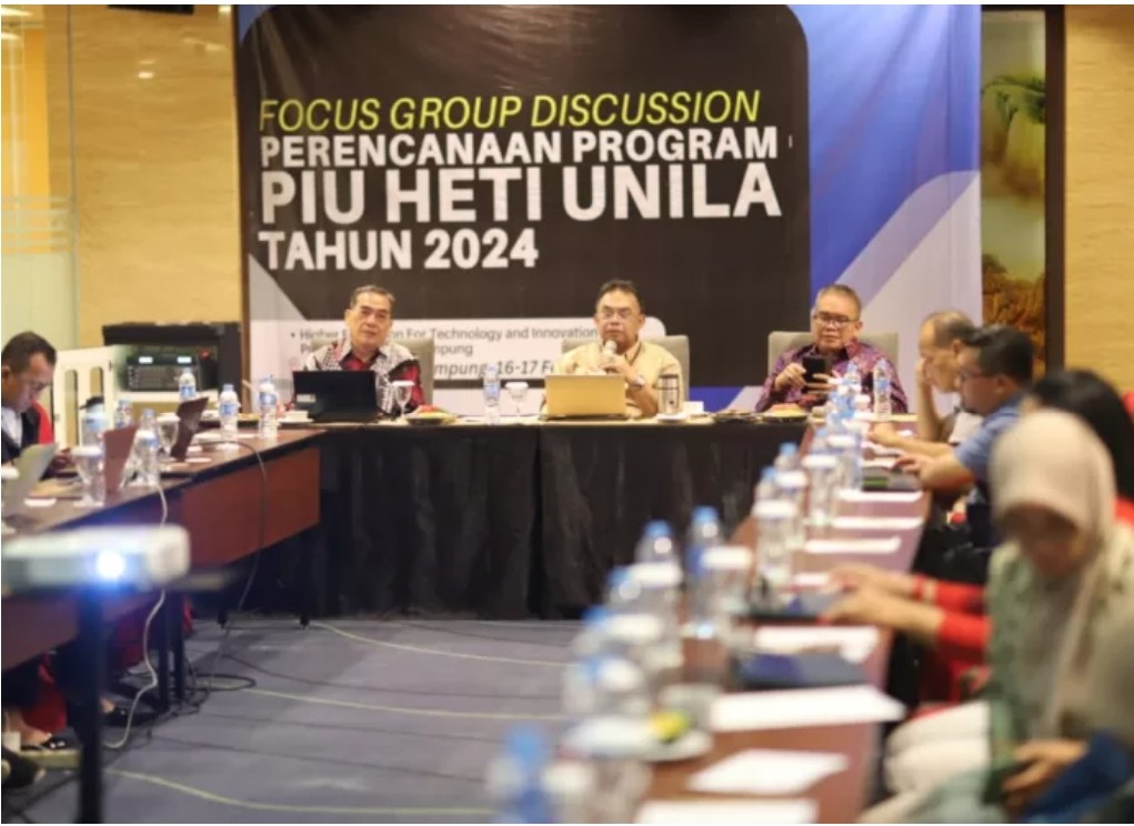 Tim PIU RSPTN Unila Gelar FGD Perencanaan Program HETI Project TA 2024