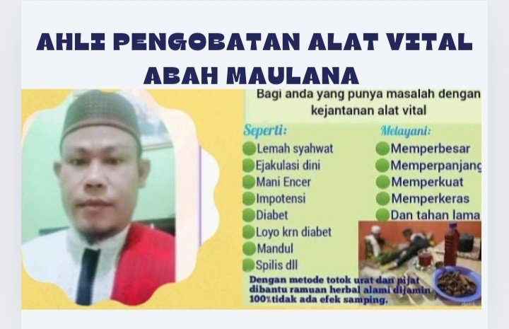 Pengobatan Alat Vital Probolinggo Abah Maulana