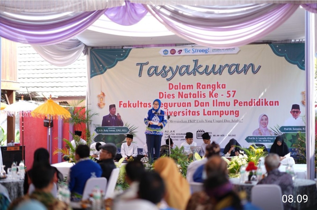 Dies Natalis ke-57 FKIP Unila Perkuat Sinergi dan Prestasi
