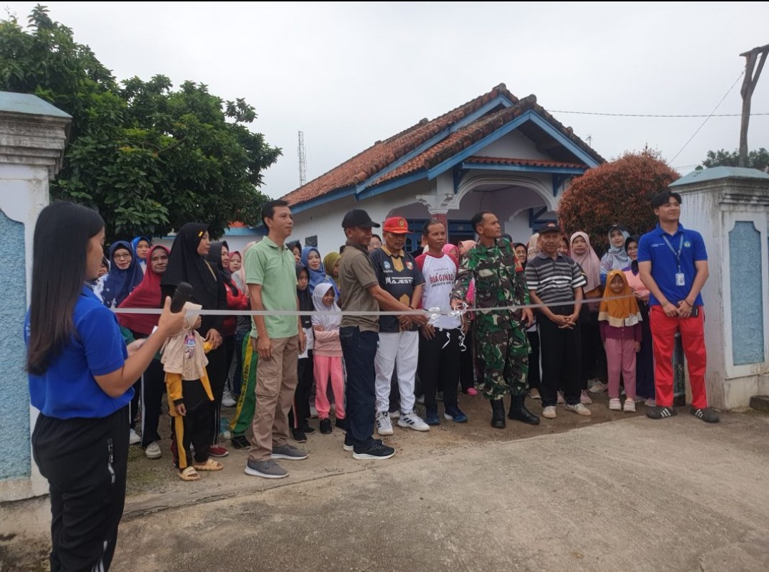 Mahasiswa KKN Unila Gelar Fun Walk Sosial Edukatif