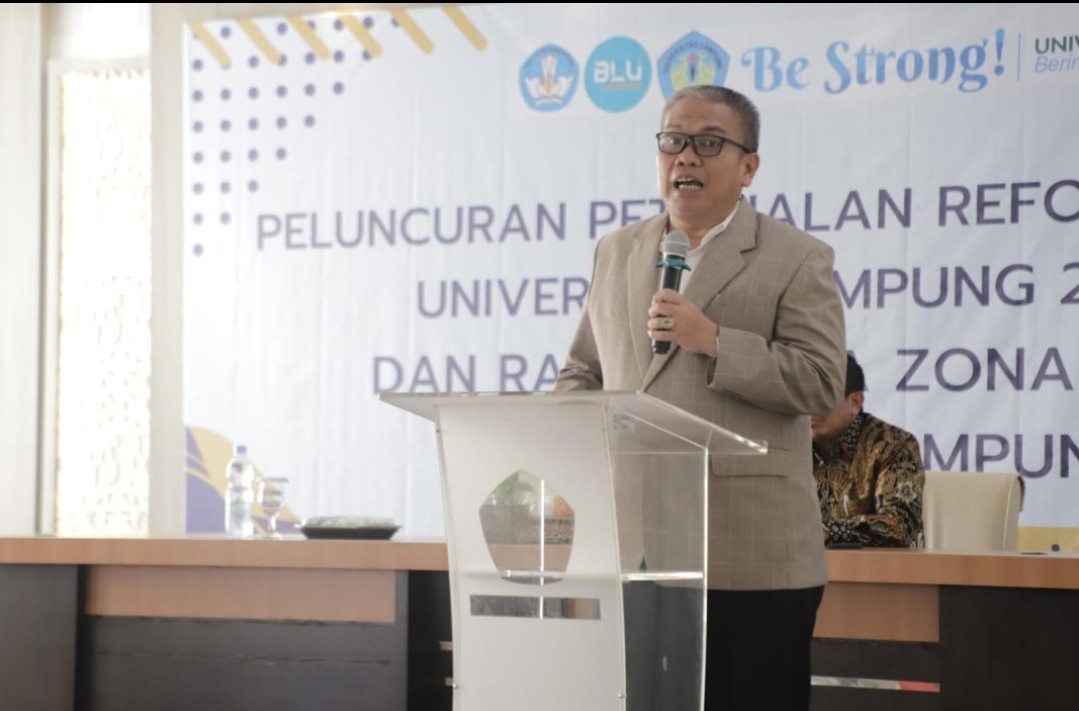 Unila Luncurkan Buku Peta Jalan Reformasi Birokrasi 2025-2029