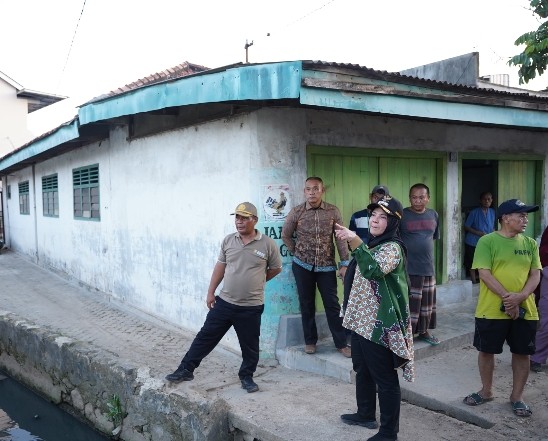 Pemerintah Kota Bandar Lampung Buat Saluran Air Baru di Panjang Utara. 