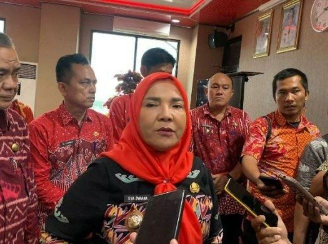 Walikota Eva Dwiana target pbb-p2 sebesar Rp95 miliar tahun 2024