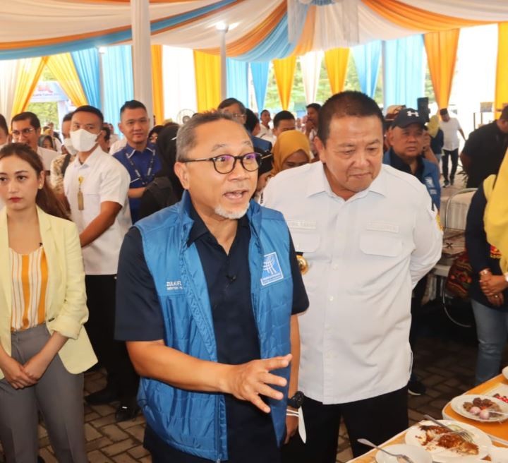 Gubernur Lampung Membuka Semarak  UKM / IKM Lampung Berjaya 2022