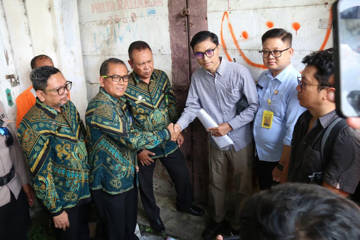 Pengadilan Negeri Surakarta Bersama KAI Daop 6 Yogyakarta Berhasil Amankan Aset KAI di Gilingan