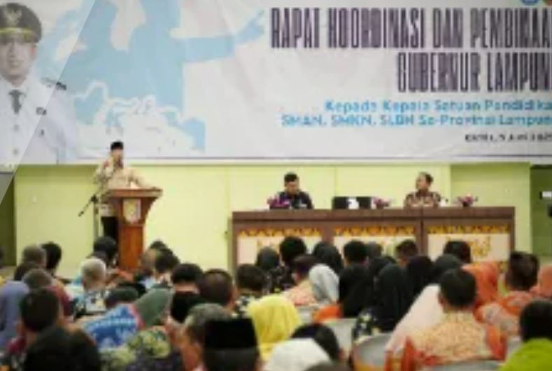 Peningkatan Kualitas Pendidikan, Gubernur Lampung Hapus Uang Komite Sekolah