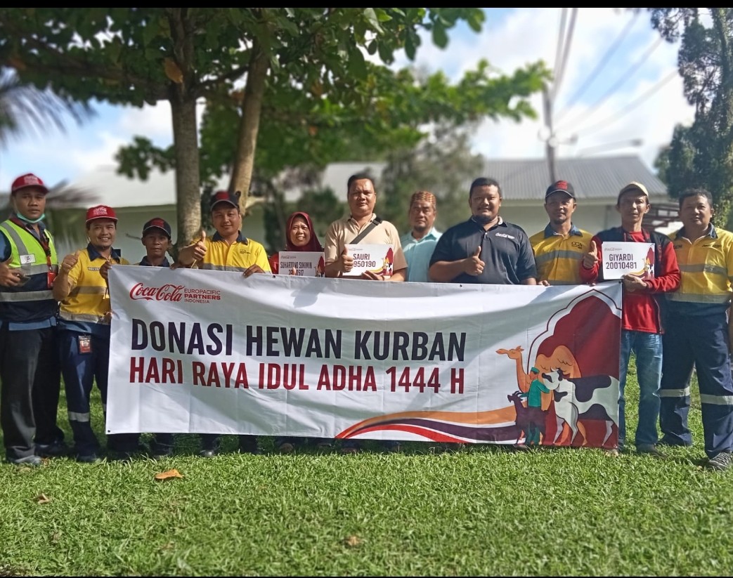 Sambut Iduladha 1444 Hijriah, Coca-Cola Europacific Partners Indonesia Donasi Hewan Kurban ke Masyar