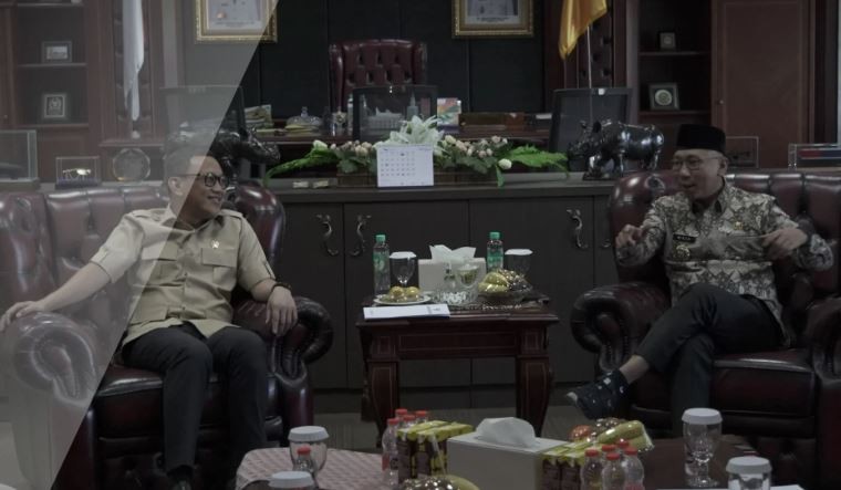 Menteri Karding Temui Gubernur Lampung, Bahas Program Kelas Migran di Seluruh SMK